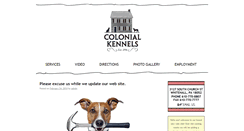 Desktop Screenshot of colonialkennels.com